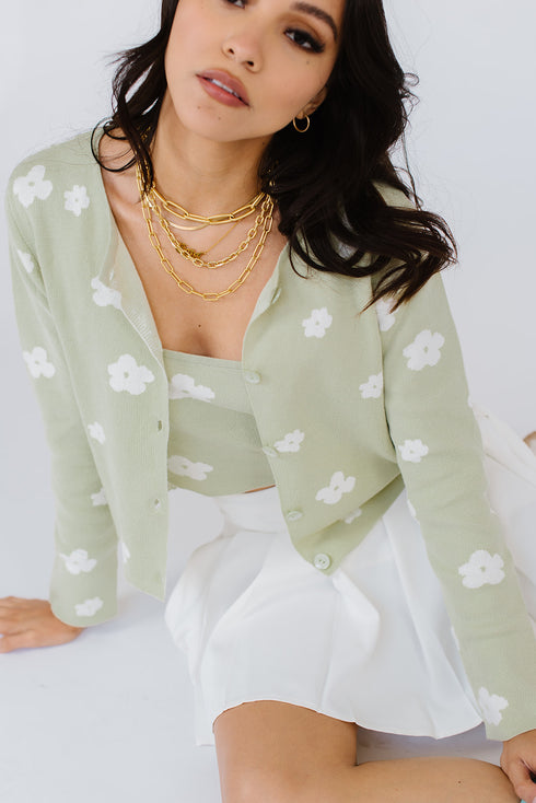 Powerpuff Floral Tank